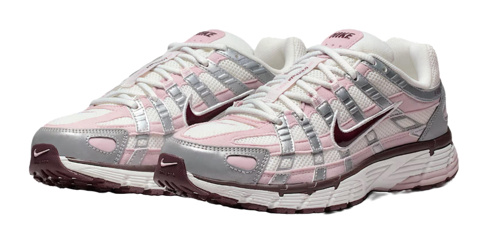 Nike P 6000 Low top Casual Shoes Womens White  vjsneaker.com