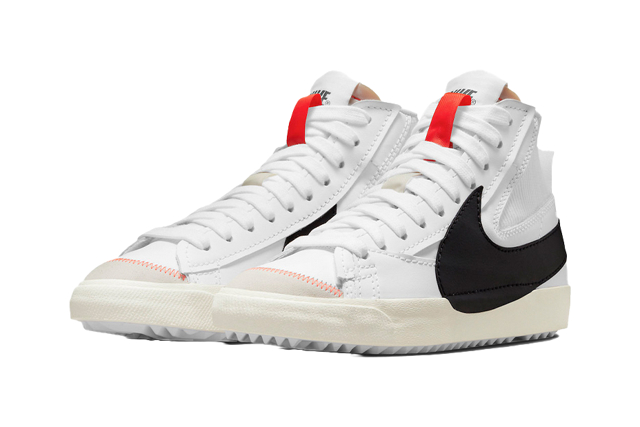 Nike Blazer Mid 77 Jumbo White Black  vjsneaker.com