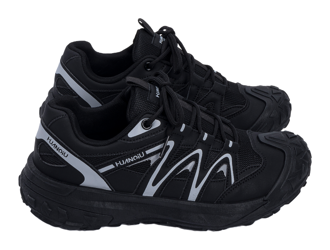 HUANQIU Abrasion Resistant, Breathable, Lightweight Low Top Chunky Sneakers Men's 