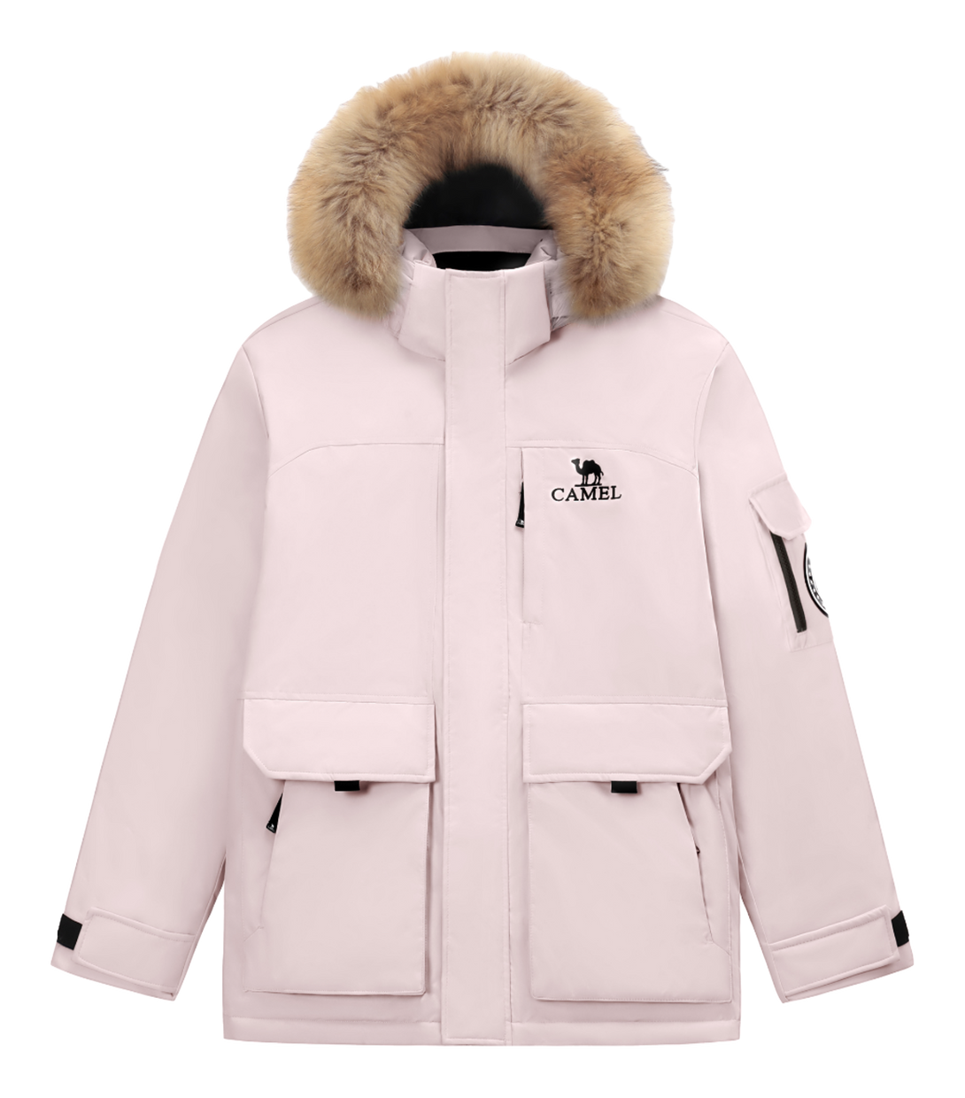 CAMEL Warm Fleece Series Down Jacket Unisex  VJ SNEAKER