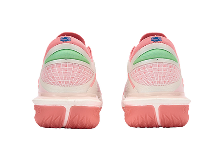 361° Blitz BB Shock Absorbers Slip Resistant Abrasion Resistant Low top Basketball Shoes Mens Neon Light Coral  vjsneaker.com