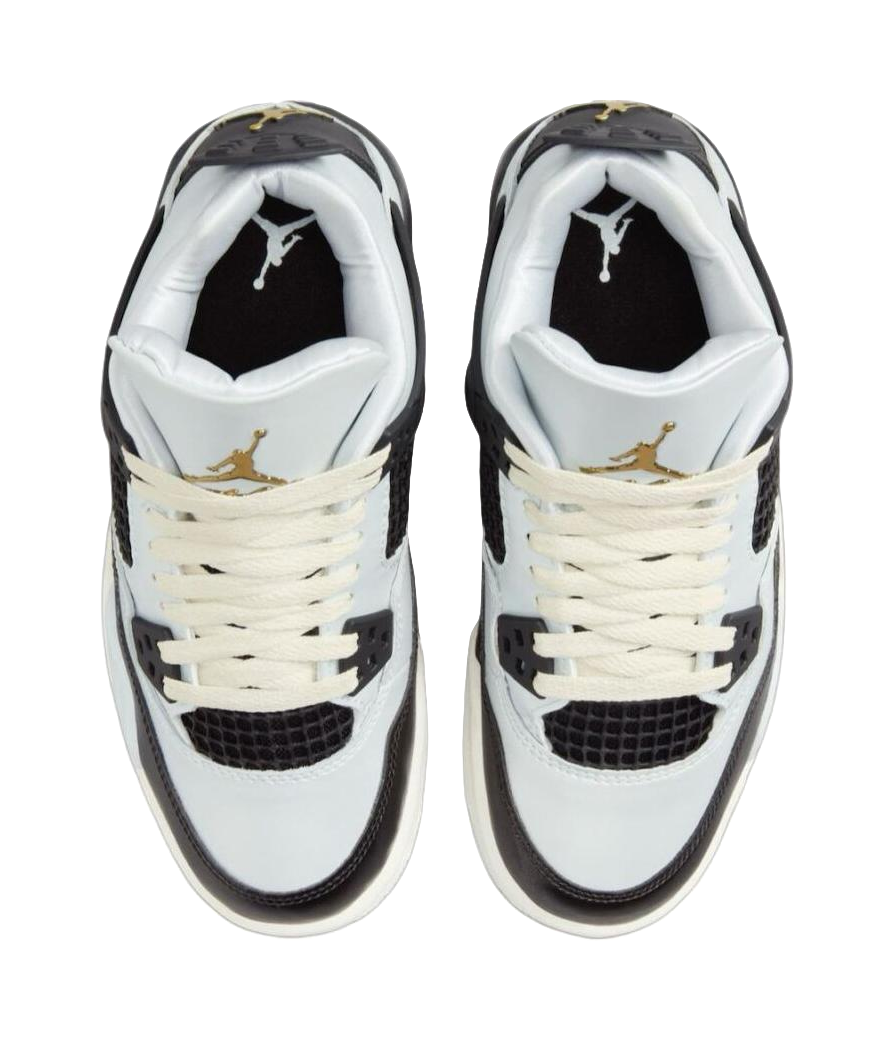 Air Jordan 4 GS Pure Platinum  vjsneaker.com