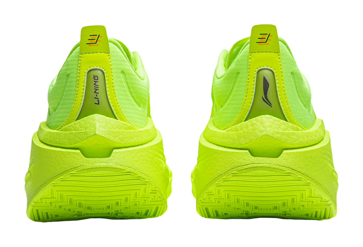 Li Ning Shadow 3 Essential TPU Low top Shot Rubber FoamThermoplastic ElastomerTPU Running Shoes Mens Neon Green  VJsneaker