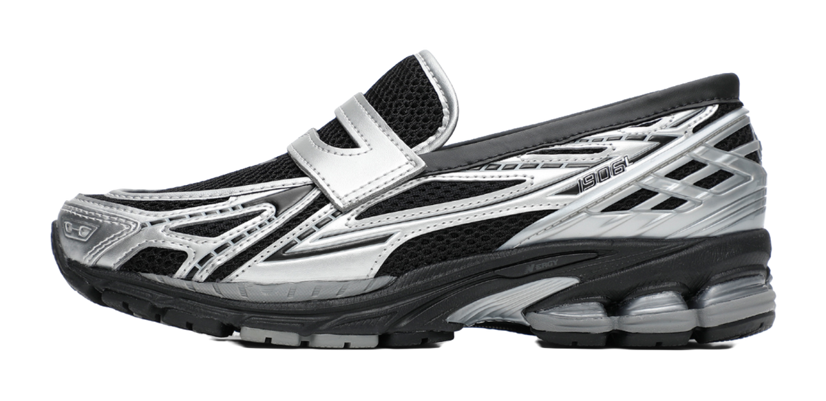 1906L New Balance Silver Metallic Black  vjsneaker.com