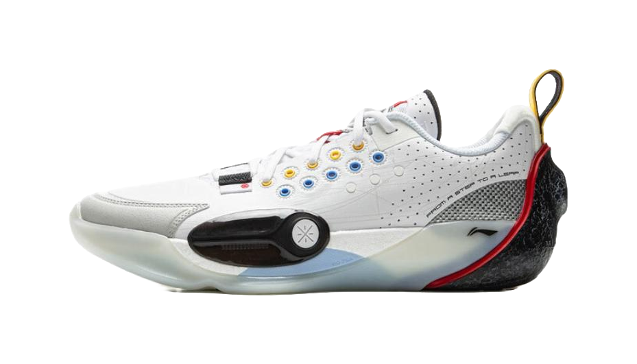 Li Ning All City 13 Basketball Shoes Mens Low top White Black  VJSNEAKER