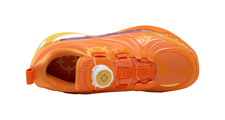 RigoreR Reeves series, Reeves third-generation AR3 sunset color matching, student training practical sports shoes, shock-absorbing, wear-resistant, anti slip, low top children's basketball shoes, children's version  VJSNEAKER