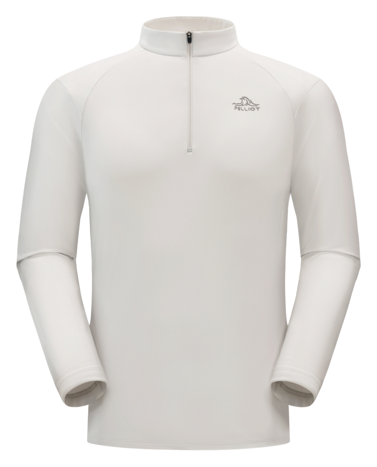 Boxi and PELLIOT Outdoor Cycling Plush Leisure Sports Warm Silver Ion Antibacterial Mountaineering Half Zipper Stand up Collar Top Lightweight, Comfortable, Fashionable, Versatile, Daily Commuter Long Sleeve Hoodie T-shirt for Men  vjsneaker.com