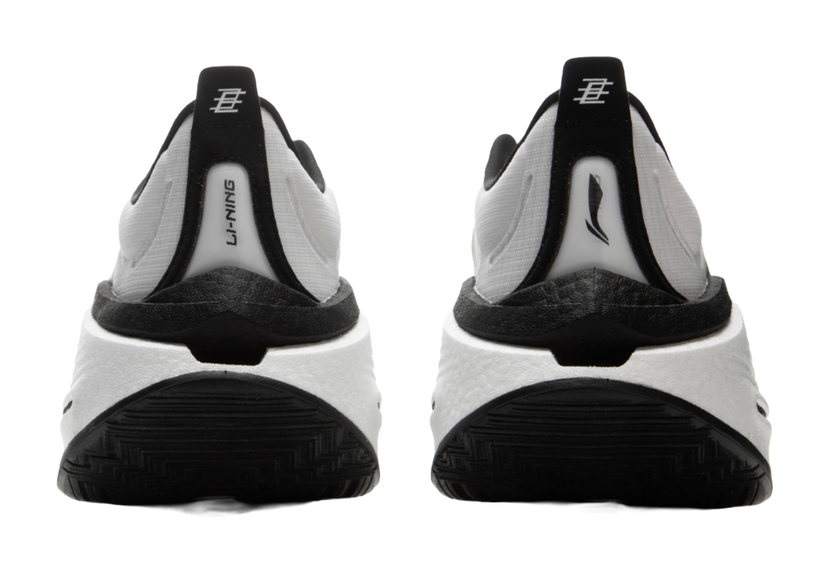 Li Ning Shadow 3 Essential Textile, TPU Low top Running Shoes Mens White Black  VJsneaker