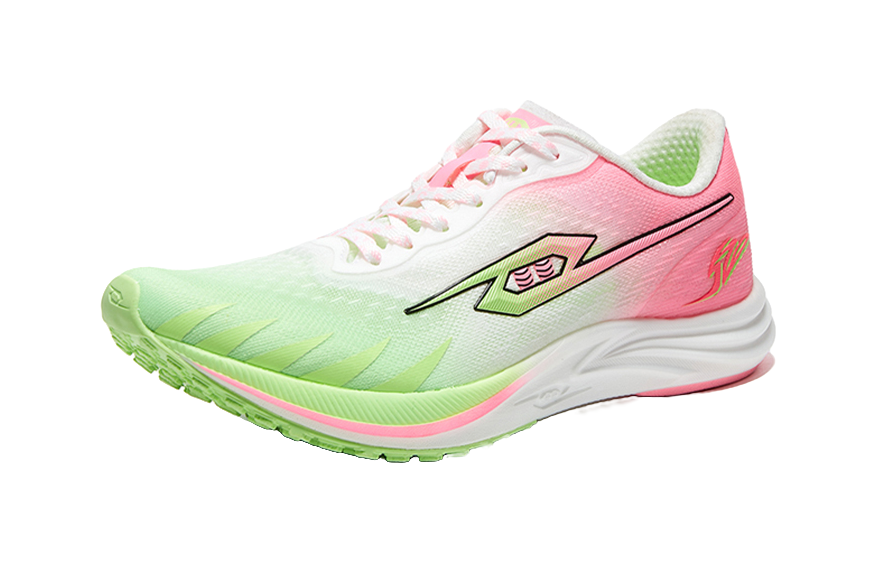 TANSHEZHE Shock Absorbers Slip Resistant Abrasion Resistant Breathable Low top Running Shoes Unisex Accompanying Pink