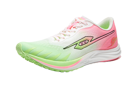 TANSHEZHE Shock Absorbers Slip Resistant Abrasion Resistant Breathable Low top Running Shoes Unisex Accompanying Pink