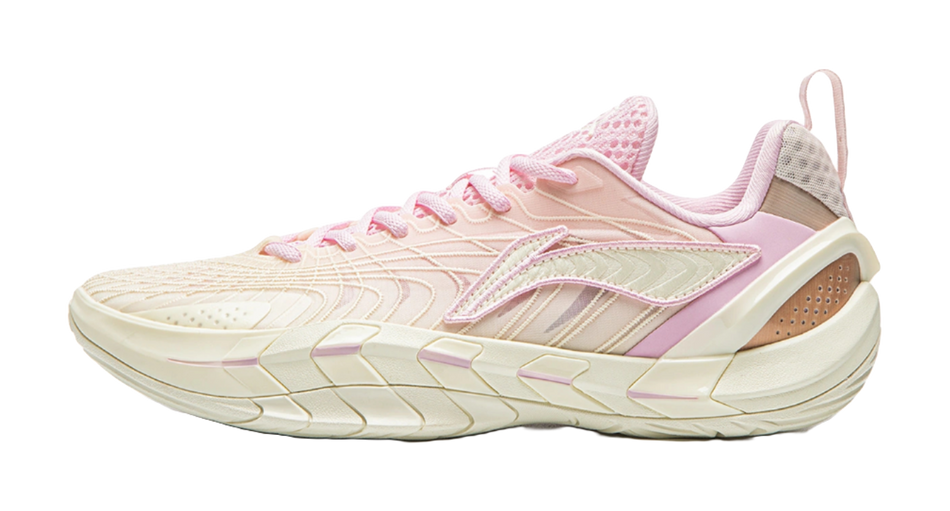Li-Ning BADFIVE Guerrilla 2 V2 "Dandelion Pink" ABFW021-7 - Outdoor Basketball Shoe Unisex White Pink
