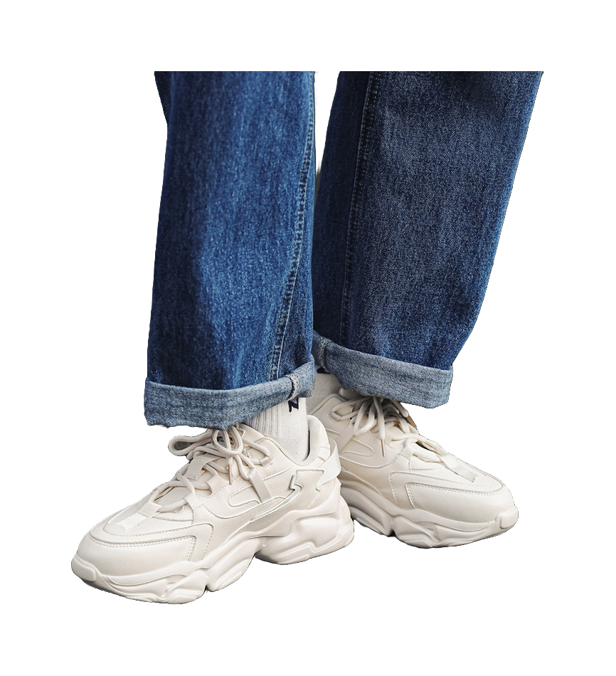 ZHR Heartbeat Love Confession Abrasion Resistant, Breathable, Lightweight Low top Chunky Sneakers Unisex 