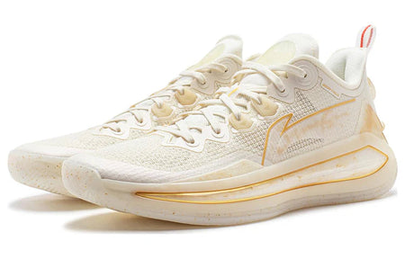 Li Ning Liren 3 V2 Low Basketball Shoes Yellow/White  vjsneaker.com