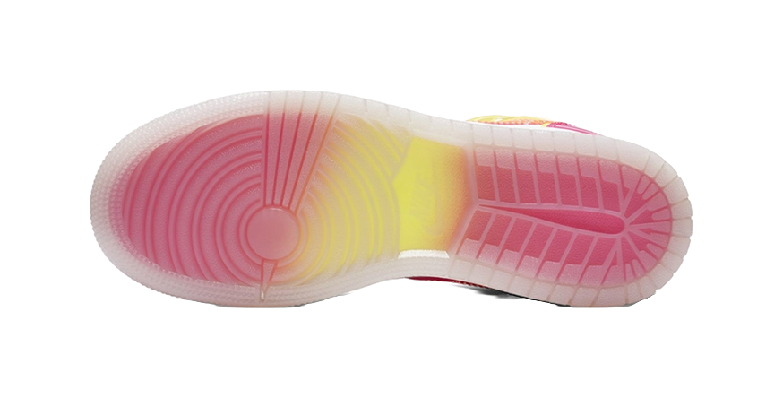 Jordan 1 Mid Edge Glow GS  vjsneaker.com