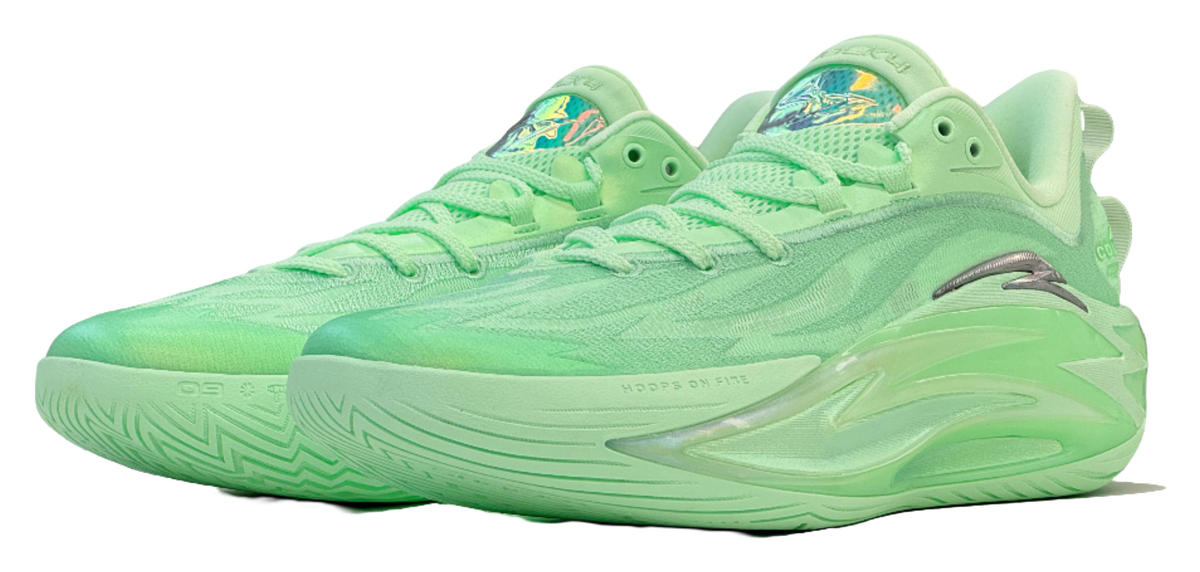 Anta Shock Wave 7 Pro "Awakens Green" 112631606S-8 - Basketball Shoe Unisex Green