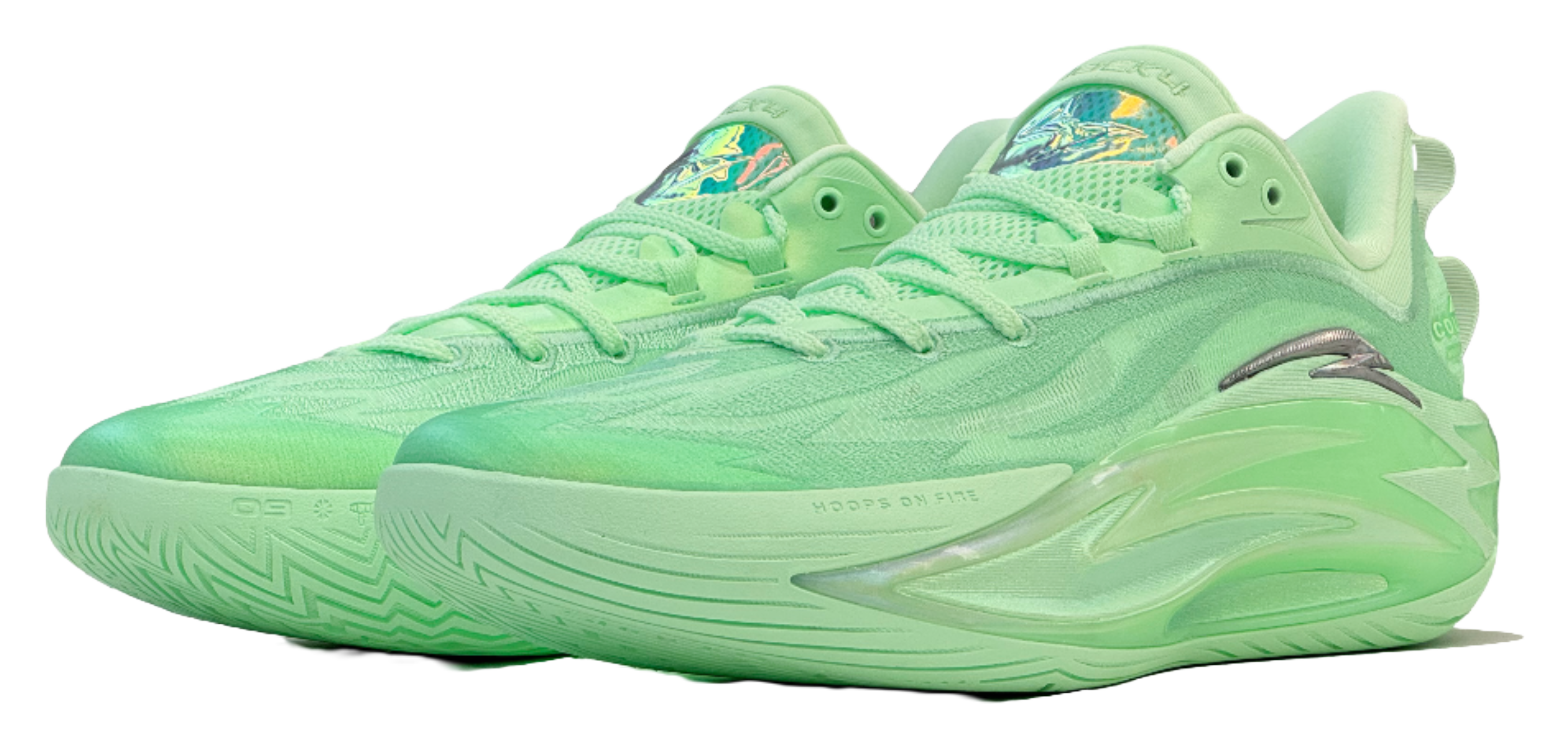 Anta Shock Wave 7 Pro "Awakens Green" 112631606S-8 - Basketball Shoe Unisex Green