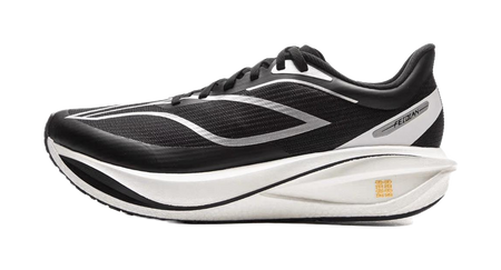 Li Ning Feidian 5 Challenger Running Shoes Mens Low top Black White  VJSNEAKER