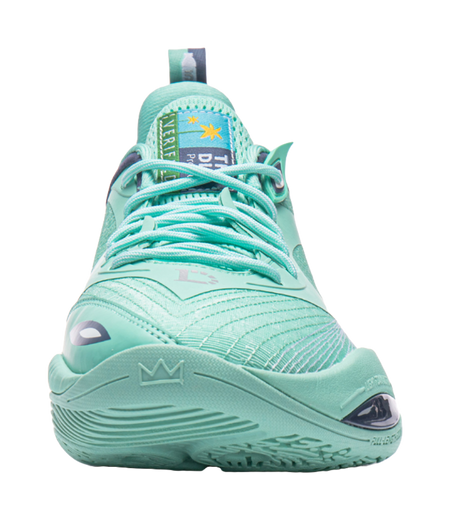 Li Ning DLO2 Low top Basketball Shoes Unisex Celadon Turquoise