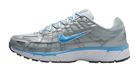 Nike P 6000 Metallic Platinum Pure Platinum Metallic Silver University Blue  VJSNEAKER