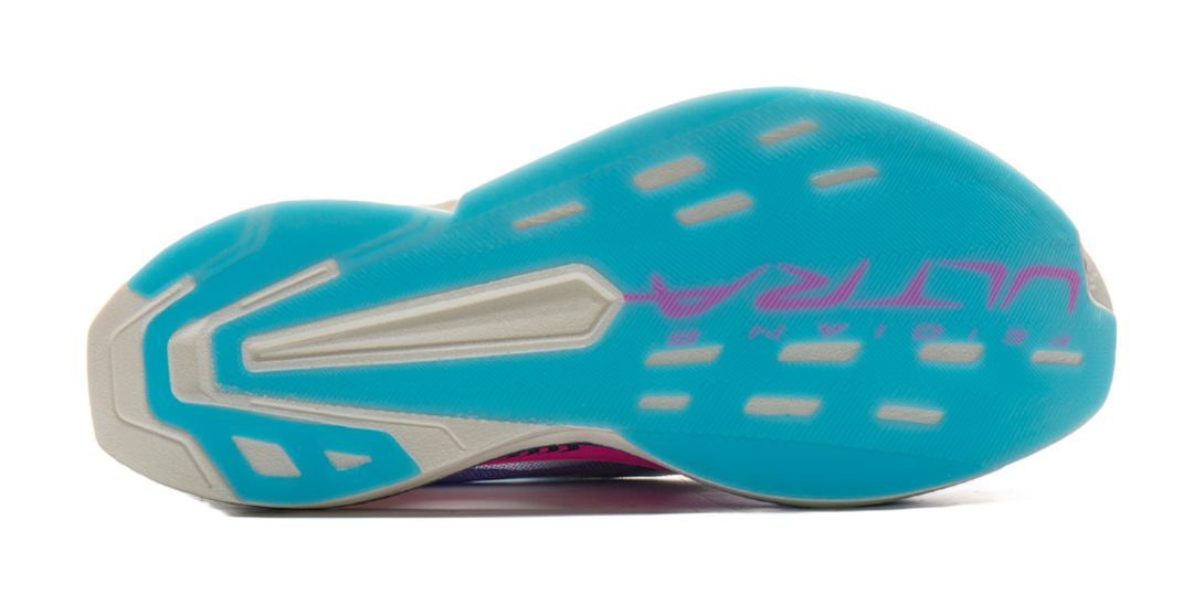 LiNing Feidian 5 ULTRA Cushioning, Slip Resistant, Rebound Low Top Running Shoes Unisex Pink Blue Mismatched 