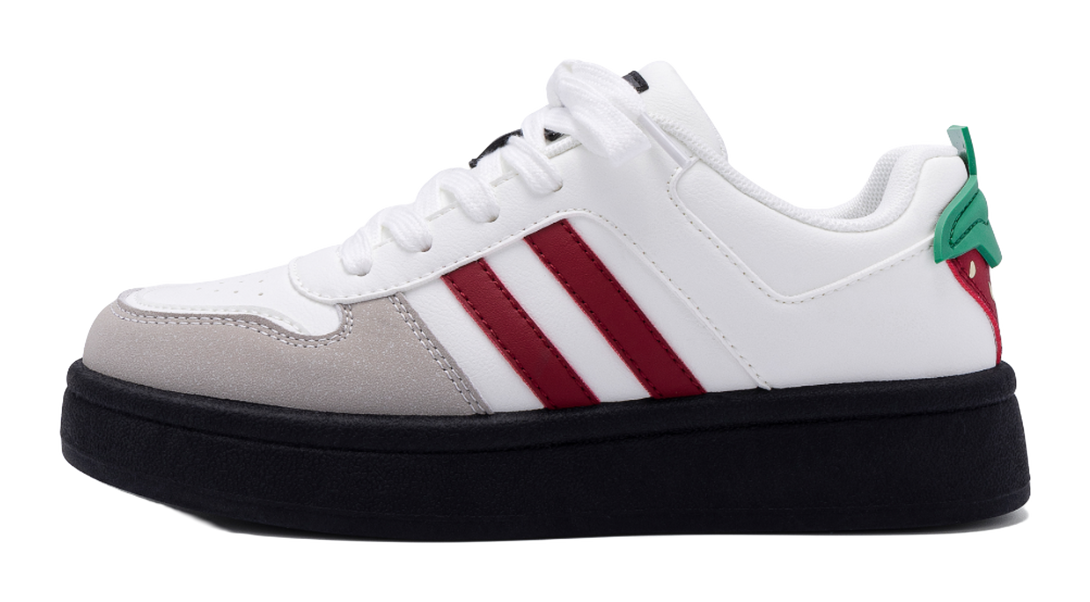 HUANQIU Coverage Slip Resistant Lightweight Height Increasing Low top Skateboard Shoes Women's 