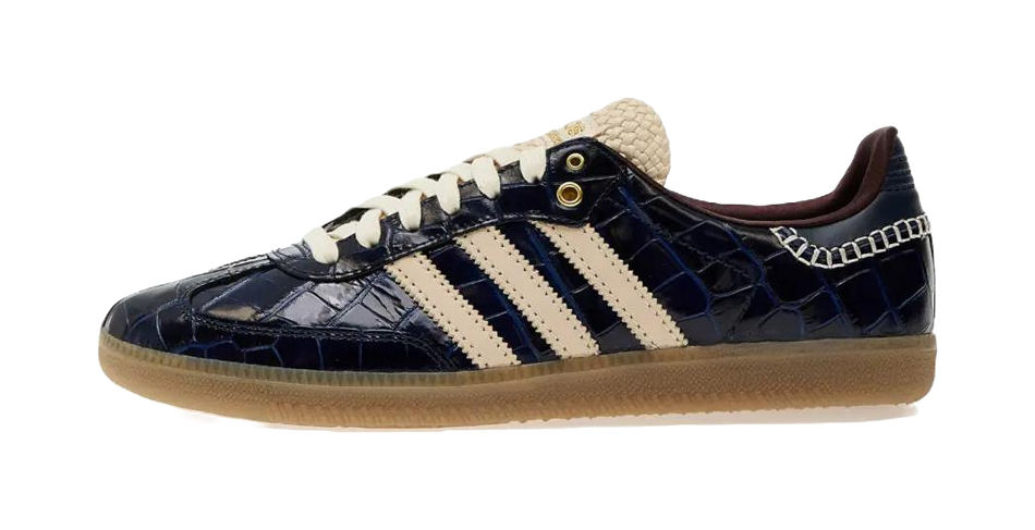 Samba Wales Bonner x Samba Adidas Originals Og Croc - Collegiate Navy  vjsneaker.com
