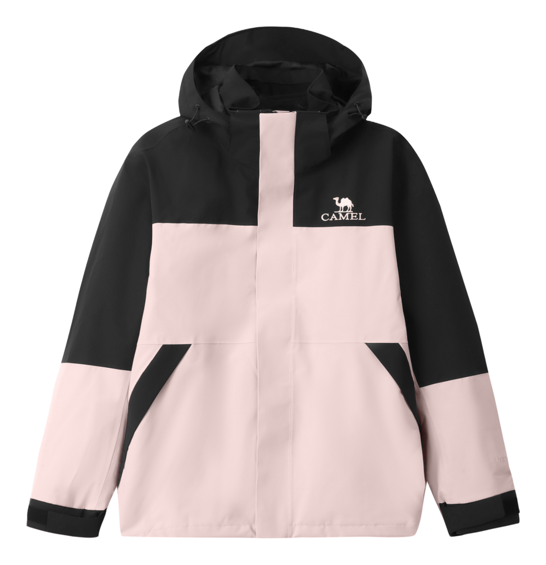CAMEL Hiking Outdoor Adventure Waterproof, Windproof, Breathable, Abrasion Resistant, Thermal Windbreaker Jacket Unisex  VJSNEAKER