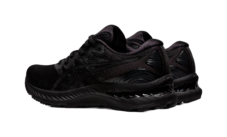 ASICS Gel Nimbus 23 Black Black Womens  vjsneaker.com