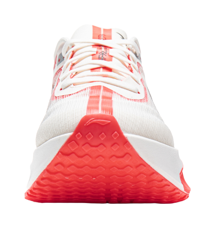 LiNing Feidian 6 Challenger Women - Carbon Plate Running Shoes Champagne White  VJ SNEAKER