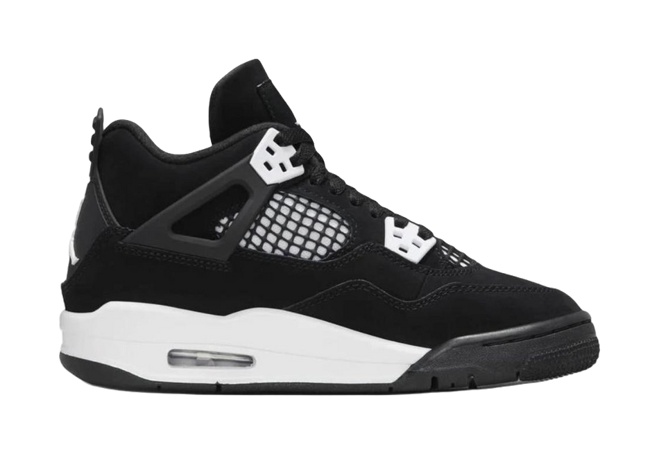 Jordan 4 Retro White Thunder GS  VJSNEAKER