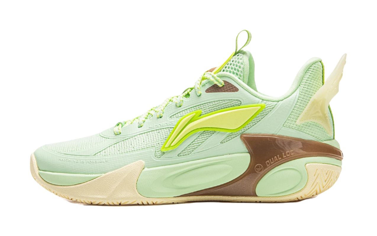 Li Ning YOUNG Fengying 2.0 Fabric Childrens Basketball Shoes Rose Muskmelon Kids  VJSNEAKER