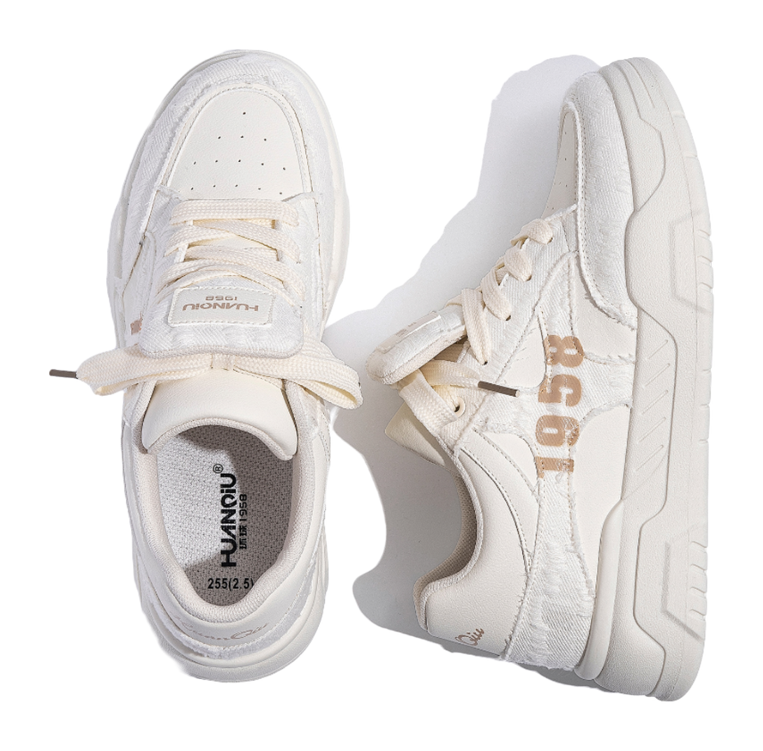 HUANQIU Coverage Balance Abrasion Resistant Lightweight Low top Skateboard Shoes Men's 