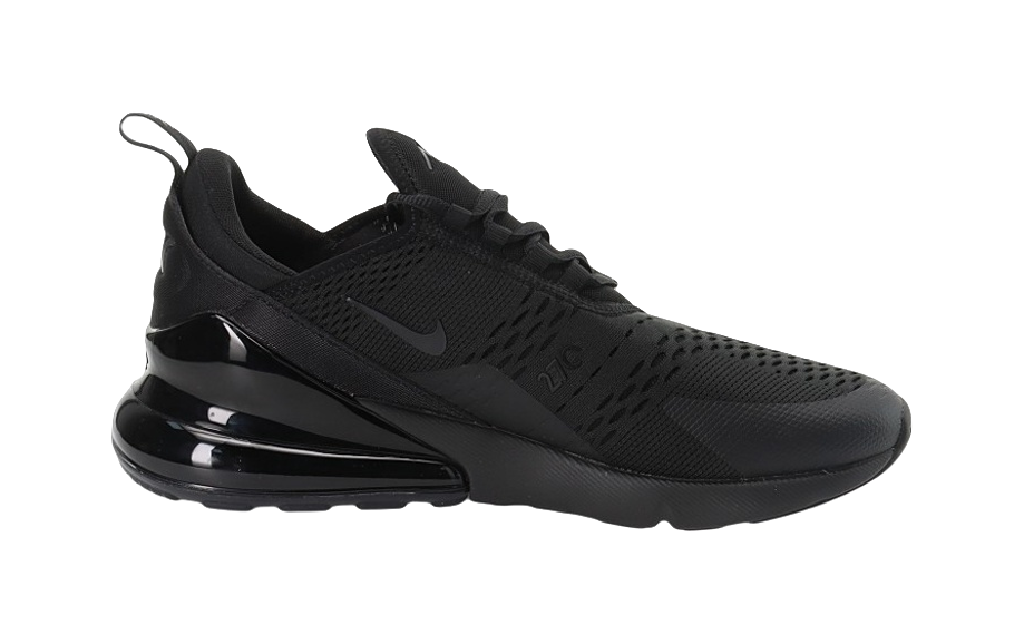 Nike Air Max 270 Triple Black Sneakers  vjsneaker.com