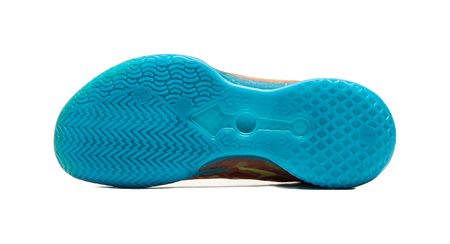 LiNing Knife 5 Slip Resistant Coverage Lightweight Rebound Performance Basketball Shoes Mens Orange Blue  VJSNEAKER