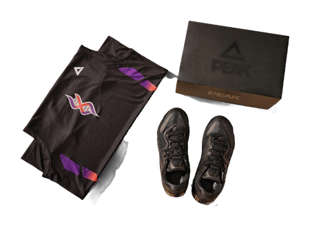 PEAK Wu Shuang Supreme "Black Warrior" Gift Box DA521001 - Basketball Shoe Unisex Black