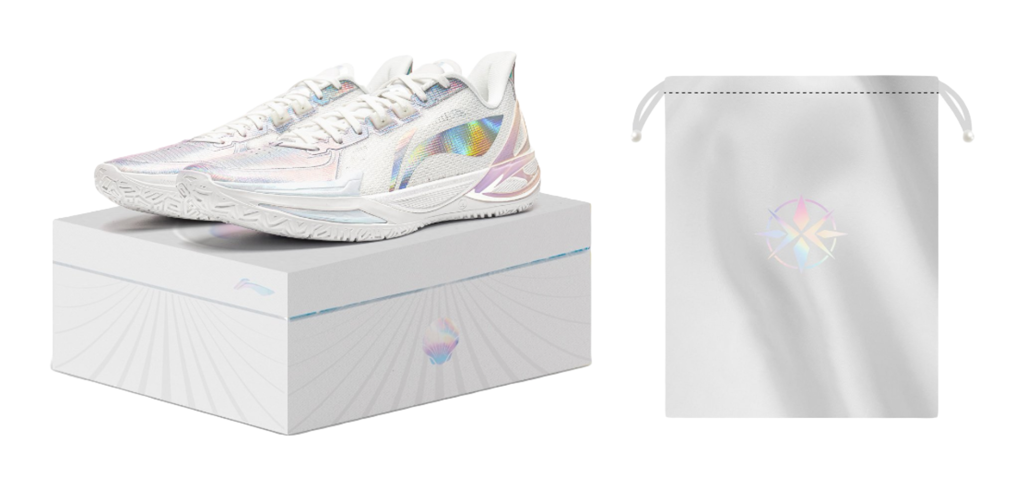 Li-Ning Liren 6 V2 "White Pearl" Gift Box Edition - Basketball Shoe Unisex White