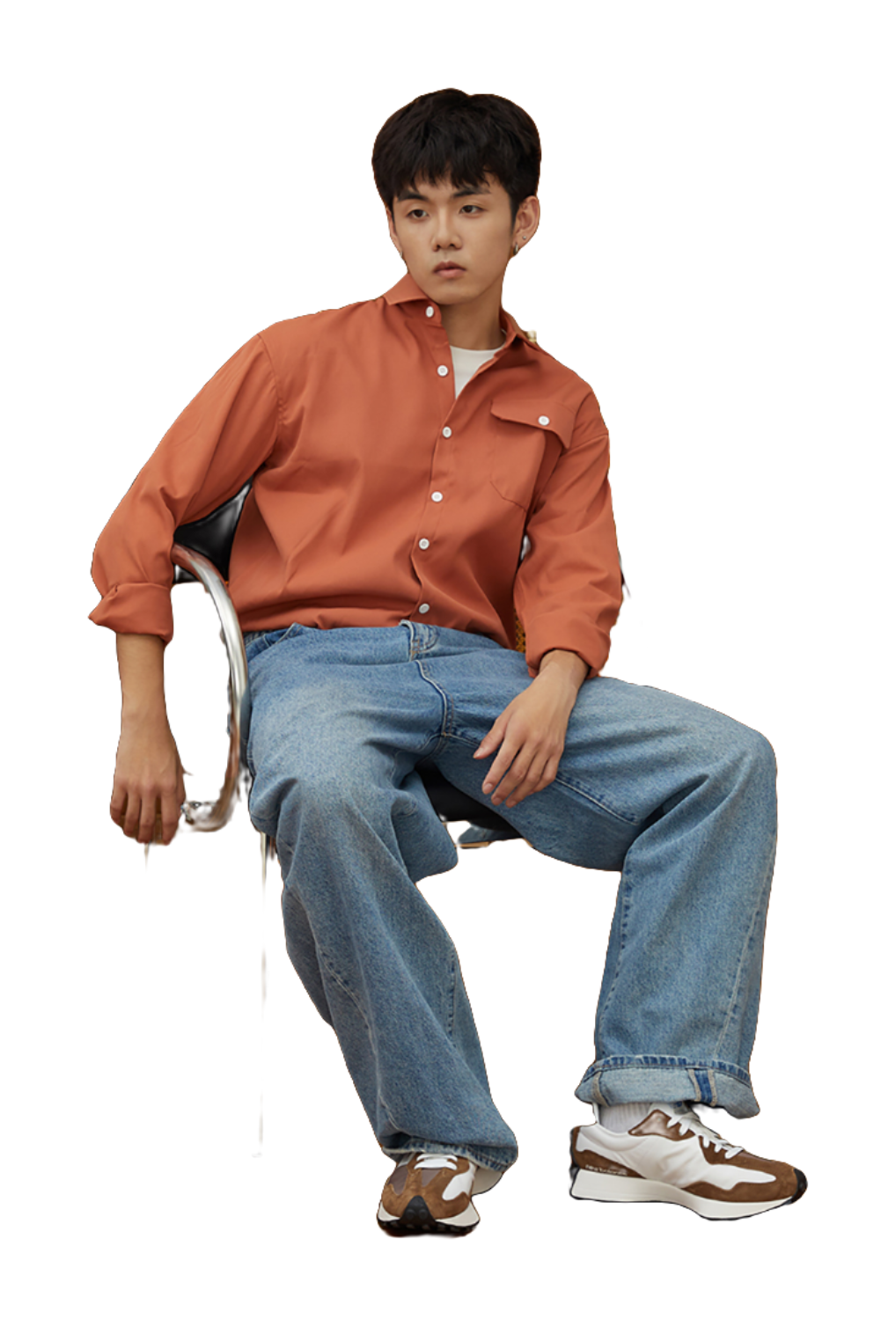 327 New Balance Dark Earth Mushroom  vjsneaker.com