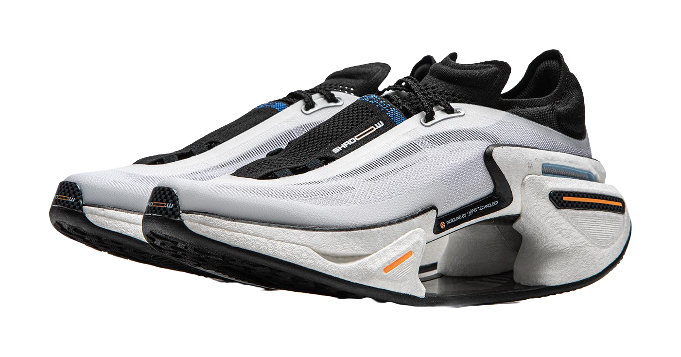 Li Ning Shadow 3.0 Low top CloudTec Long Distance Running Sprint Running Shoes Unisex Black White  VJsneaker