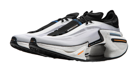 Li Ning Shadow 3.0 Low top CloudTec Long Distance Running Sprint Running Shoes Unisex Black White  VJsneaker