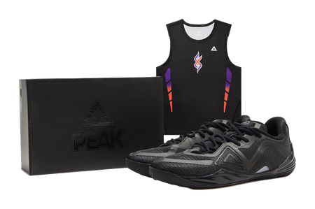 PEAK Wu Shuang Supreme "Black Warrior" Gift Box DA521001 - Basketball Shoe Unisex Black
