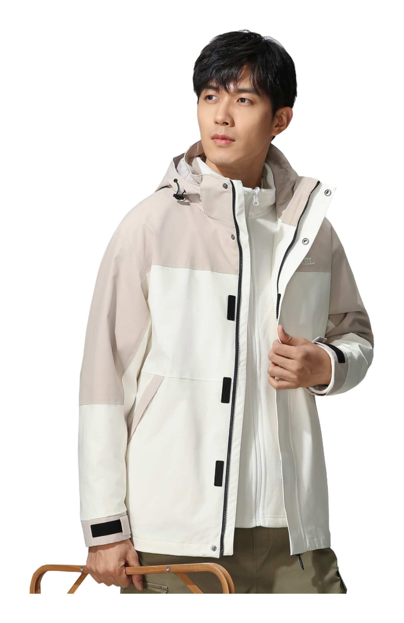 CAMEL Hiking Outdoor Adventure Waterproof, Windproof, Breathable, Abrasion Resistant, Thermal Windbreaker Jacket Unisex  vjsneaker.com