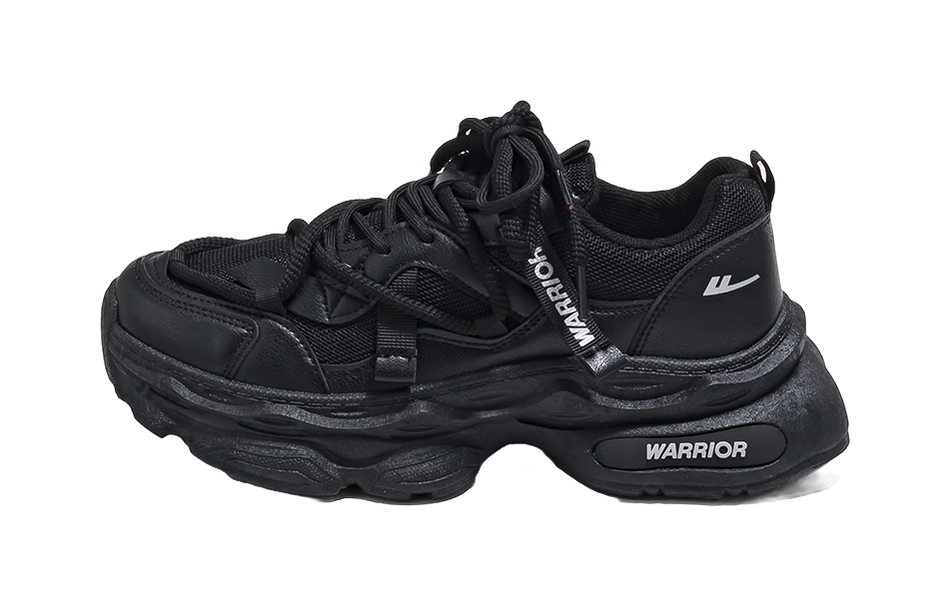 Warrior Breathable And Lightweight Low top Chunky Sneakers Mens  vjsneaker.com
