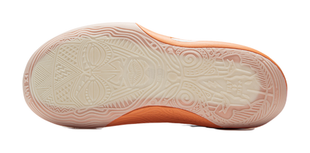 LiNing Wow11 Cushioning Lightweight Rebound Mid-Top Basketball Shoes Mens Cloud Brocade Orange  VJSNEAKER