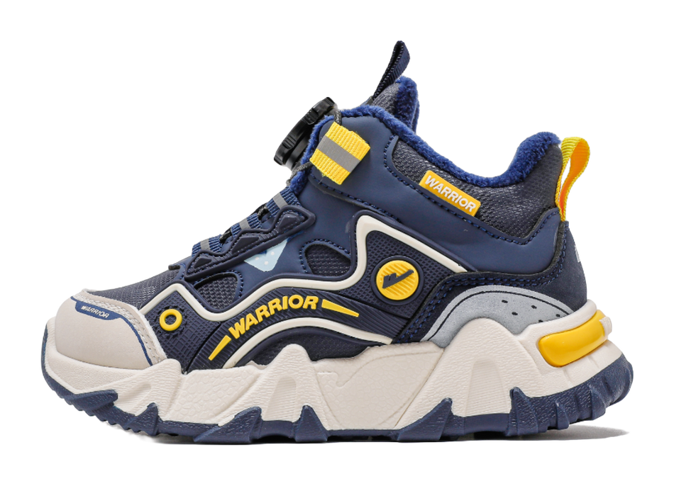 Warrior Synthetic Leather Slip Resistant Lightweight Cushioning Thermal Low top Kids Lifestyle Shoes Kids  VJSNEAKER