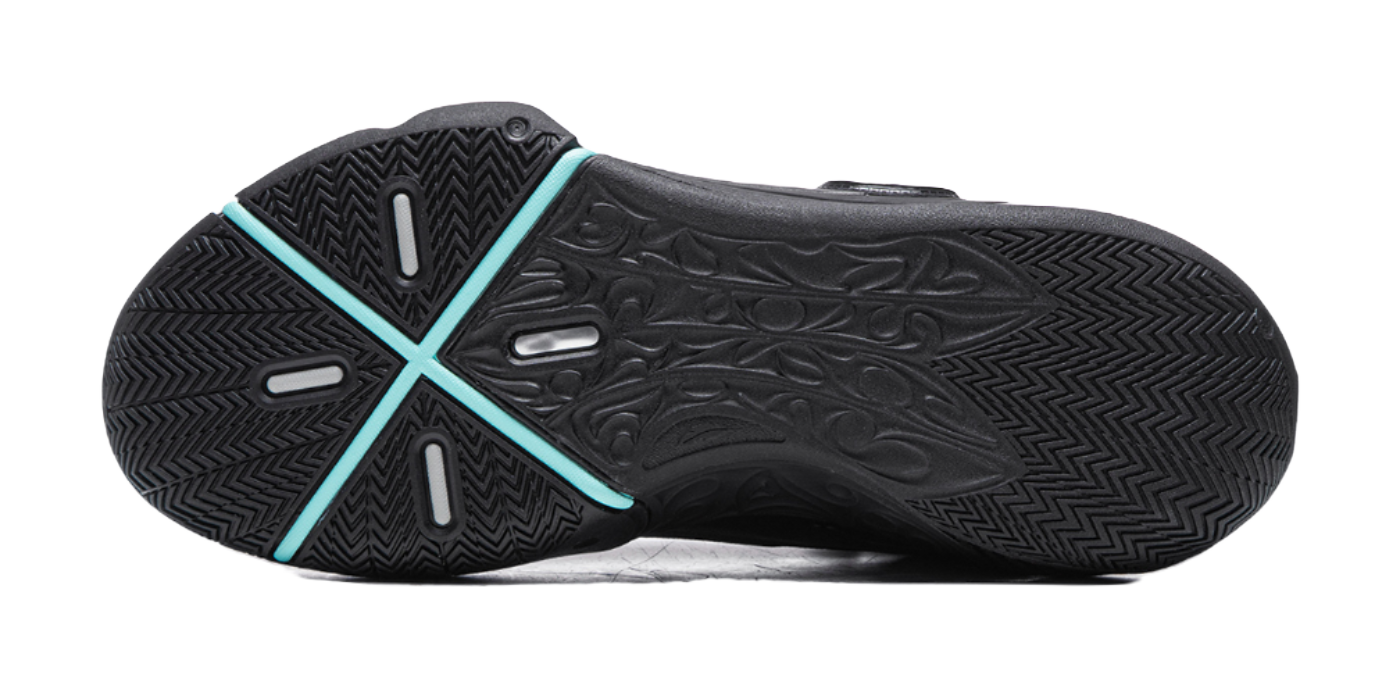 LiNing WOW12 Cushioning Slip Resistant Abrasion Resistant Breathable Rebound Grip Low top Basketball Shoes Mens Black  VJSNEAKER