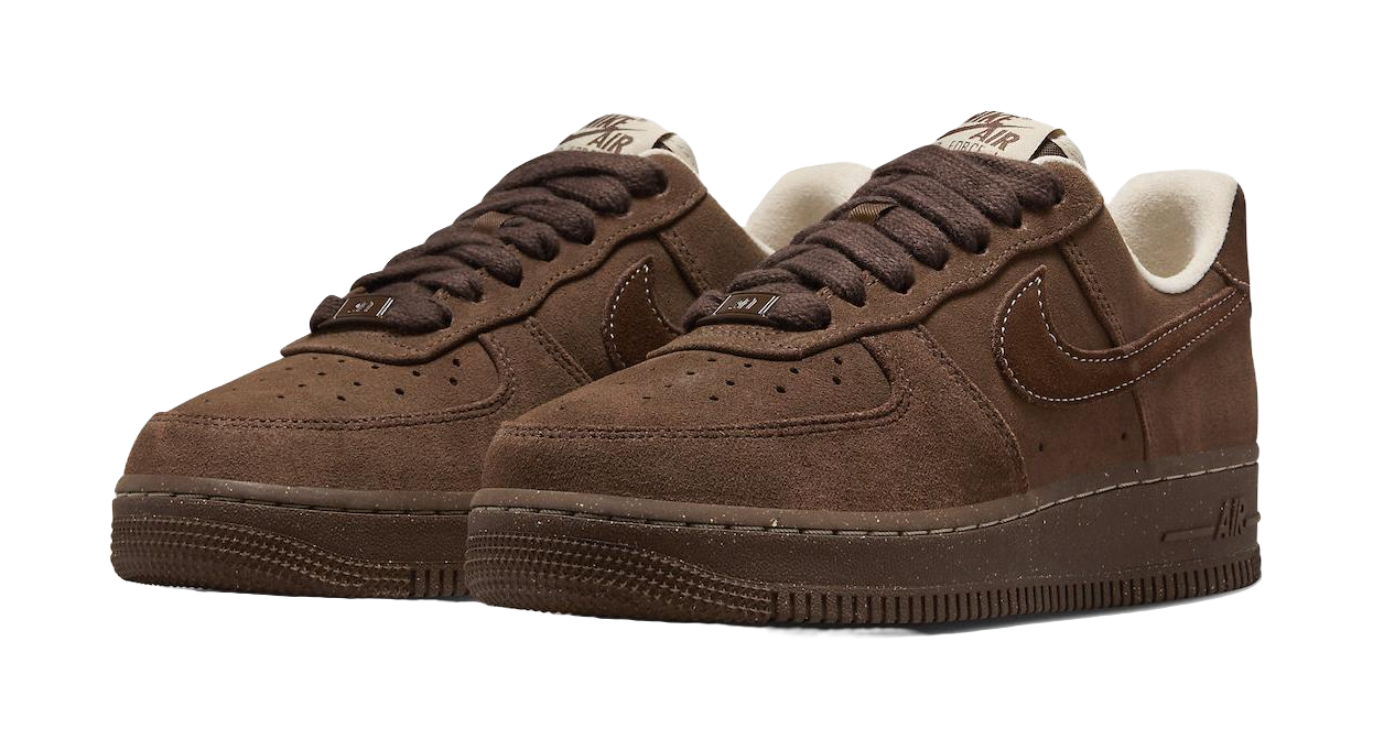 Nike Air Force 1 Low 07 Suede Cacao Wow Womens  vjsneaker.com