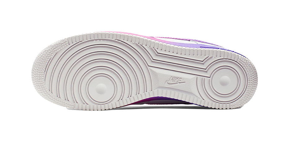 Nike Air Force 1 Low Gradient Vast Grey Hyper Grape  vjsneaker.com