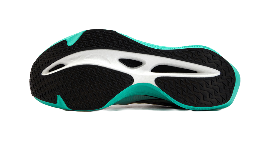 361° Flame 3 ET Shock Absorbers Slip Resistant Abrasion Resistant Breathable Low top Running Shoes Unisex Glass Blue 