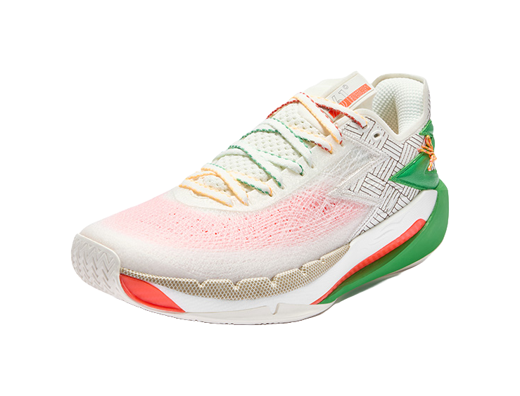 361° BIG3 7.0 Pro "Dragon Boat" 672621108-3 - Low-Profile Basketball Shoe Unisex Teal Green