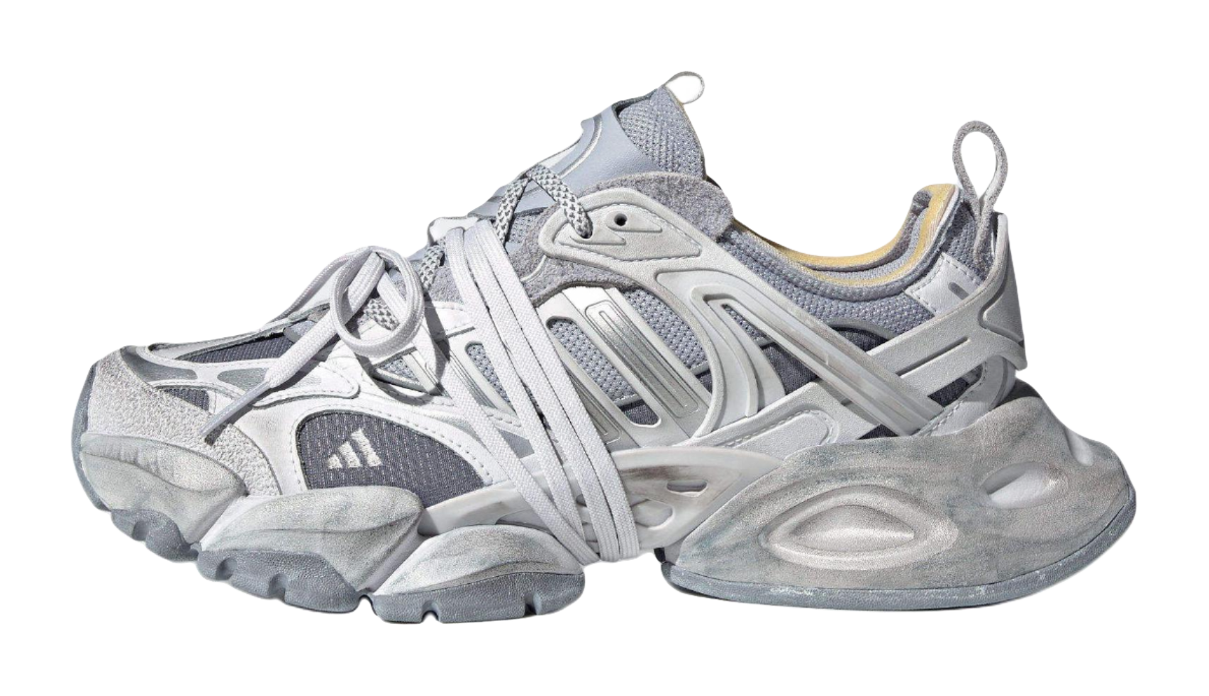 Xlg Runner Deluxe Adidas Gray Silver Metallic  VJSNEAKER